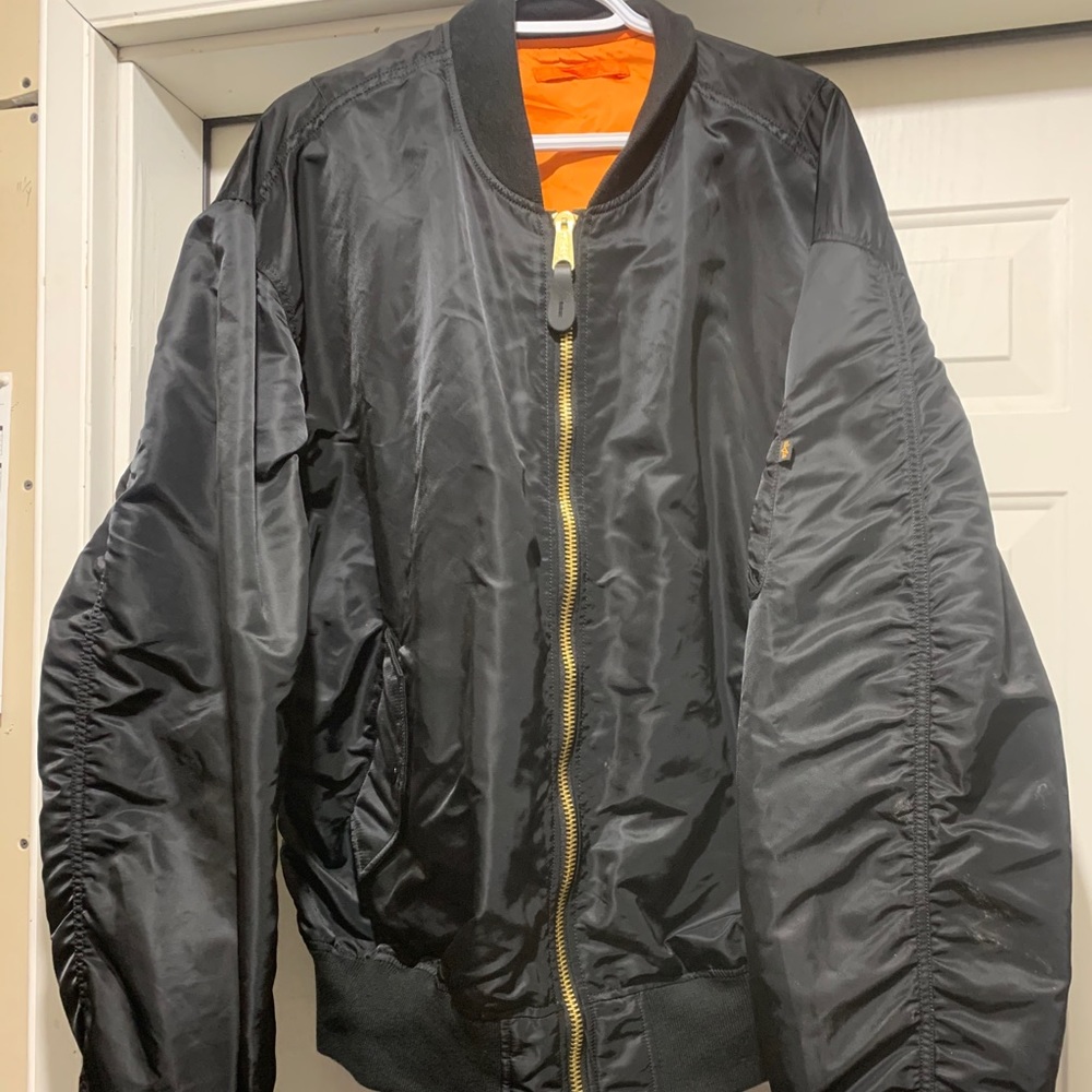 Alpha industries L2B flight jacket.